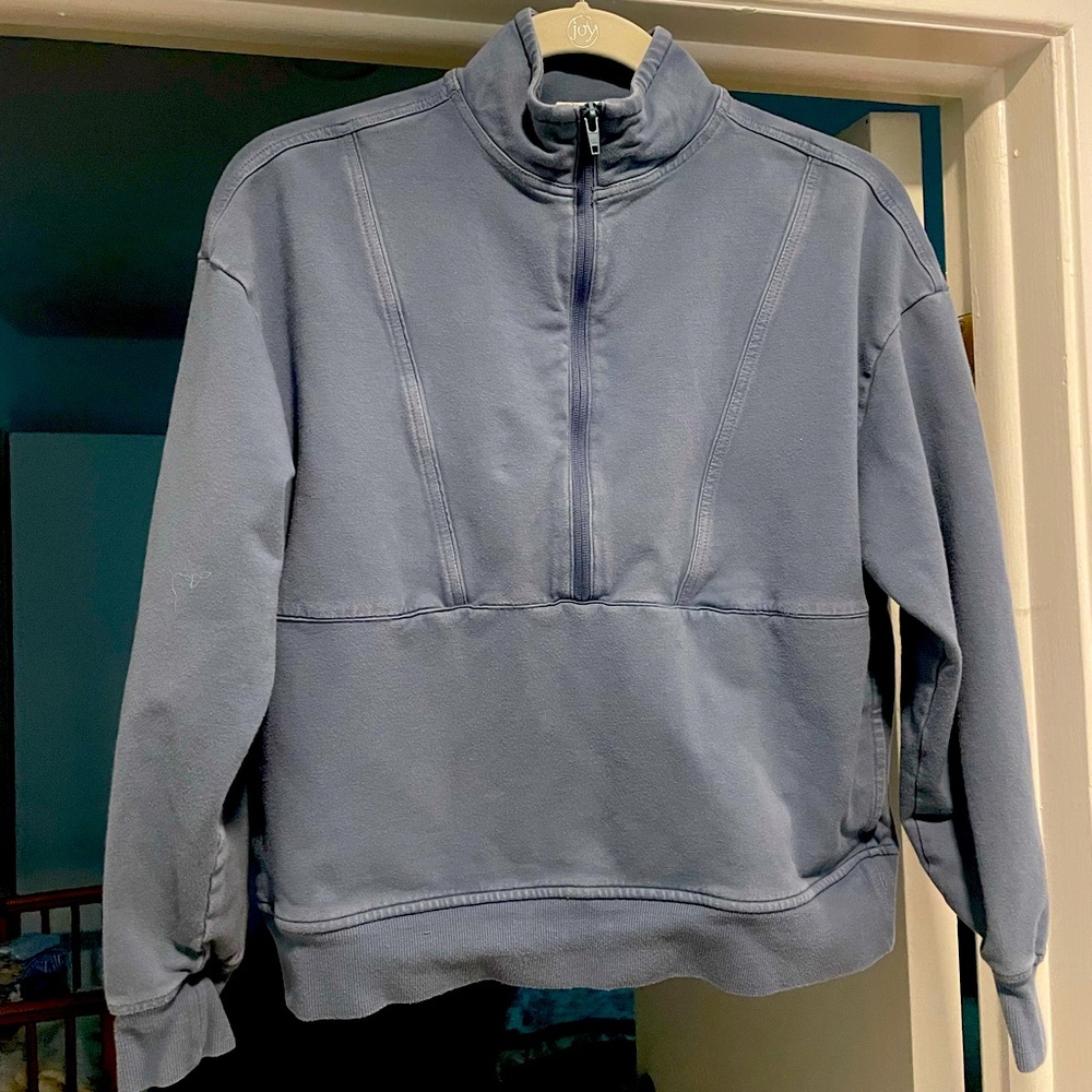 Richer Poorer Terry Half Zip Pullover Sweatshirt